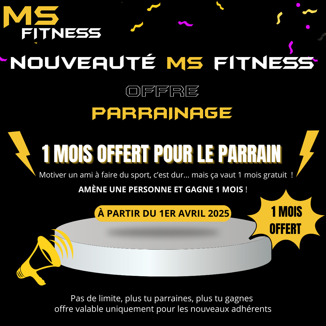 Offre parrainage